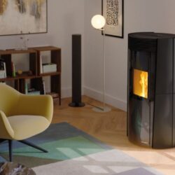 stufa a pellet ventilata palazzetti lilibet tc 5 stelle