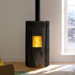 stufa a pellet ventilata palazzetti lilibet us 5 stelle