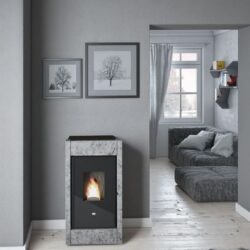 stufa pellet eva calor modello barbara 11,5 kw