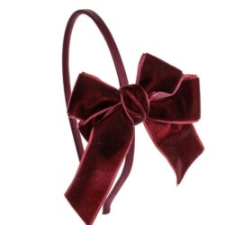 Cerchietto capelli Bambina Velluto Siena