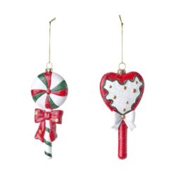 Lecca lecca addobbo Nuvole di Stoffa