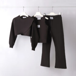 Completo Nero Bambina Ragazza