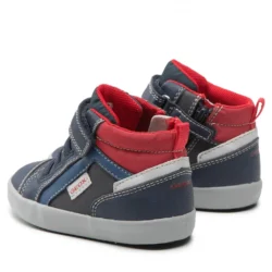 Sneakers alte blu da bambino Geox Gisli