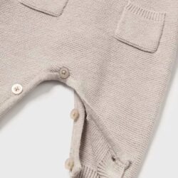 Tutina Beige Neonato Tricot Mayoral