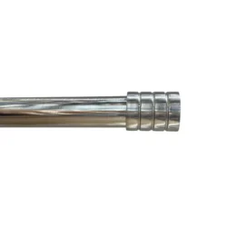 Bastone Tenda Acciaio Lucido Estensibile 120-210cm