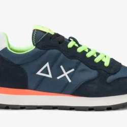 Sneakers Uomo Tom Fluo Navy Blue Sun68