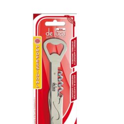 cavatappi cameriere in acciaio inox de luca