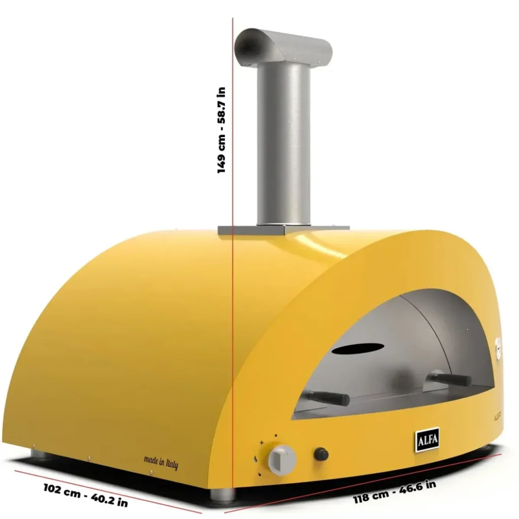 forno alfa forni moderno 5 pizze a legna - Image 4