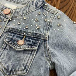 Giubbino Jeans Bambina