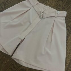 Pantaloncino Bambina Ragazza Rosa Cipria