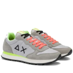 Sneakers Uomo Tom Fluo Grigio Chiaro SUN68