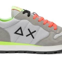 Sneakers Uomo Tom Fluo Grigio Chiaro SUN68