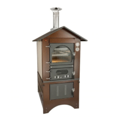 forno a legna clementi a cottura indiretta master 50×80