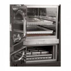 forno da incasso a legna clementi a cottura indiretta