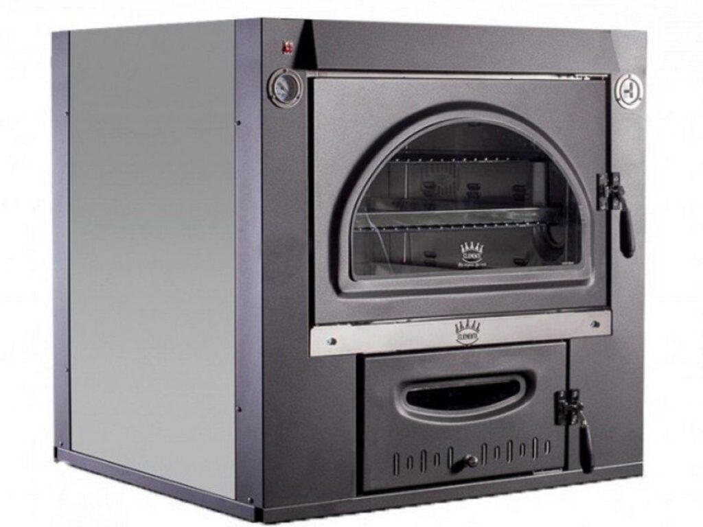 forno da incasso a legna clementi a cottura indiretta