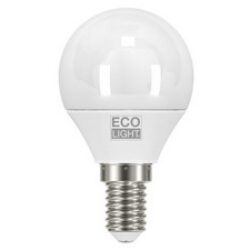 Ecolight LAMPADA A LED MINI GLOBO E14 luce calda 3 W