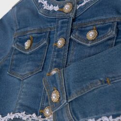 Giacca jeans Bambina Ragazza