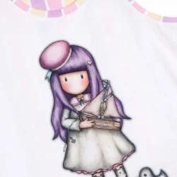 Pigiama Bambina Cotone Spalla Larga Pantalone Corto