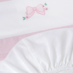 Lenzuola Culla Neonata Fiocco