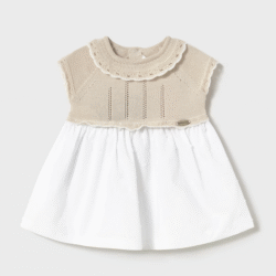 Vestito Beige Neonata