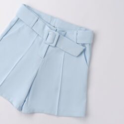 Pantaloncino Celeste Bambina Ragazza