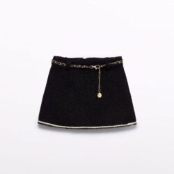 Gonna Teddy Nera Bambina Ragazza