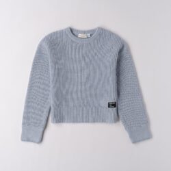 Maglione Azzurro Bambina Ragazza