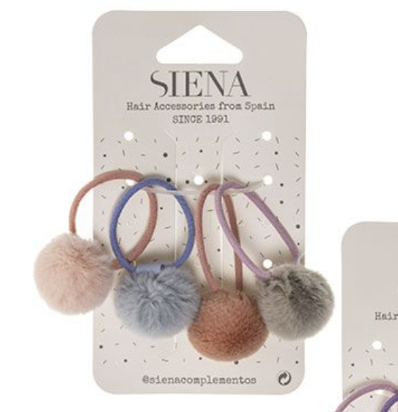 Set Elastici Pompom