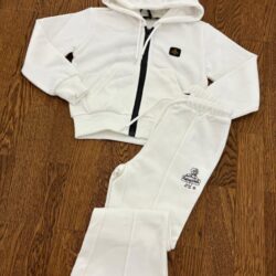 Completo Tuta Bianco Bambina Ragazza