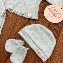 Kit Nascita Neonato Verde