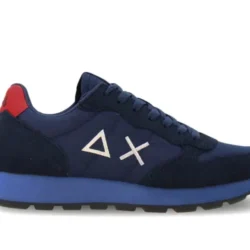 Sneakers Uomo Tom Solid Navy blue/bordeaux