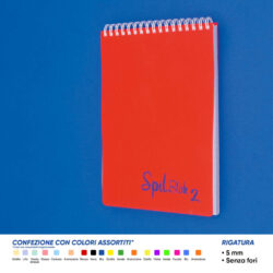 notes spiralato A5 spil spilblok2 80 ff 5 mm