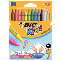 pastello a cera bic plastidecor kids