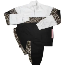 Baci Di Notte Tuta Donna Caldo Cotone Full Zip