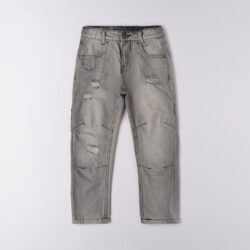 Jeans Bambino Ragazzo Grigio