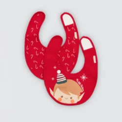 Bavetta Natalizia Neonati 2 Pezzi Ysabel Mora