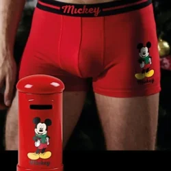 Boxer Bambino Rosso Disney