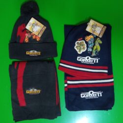 Cappello e sciarpa bimbi da 2 a 12 anni