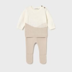 Completo Neonato Beige