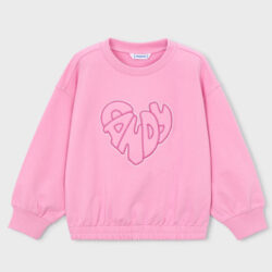 Felpa Bambina Rosa