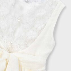 Vestito Bambina Panna