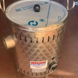 bollitore da 25 litri completo di fornellone