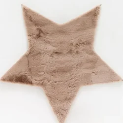 Tappeto Arredo Rabbit Stella 90 x 90 cm Linea Oro