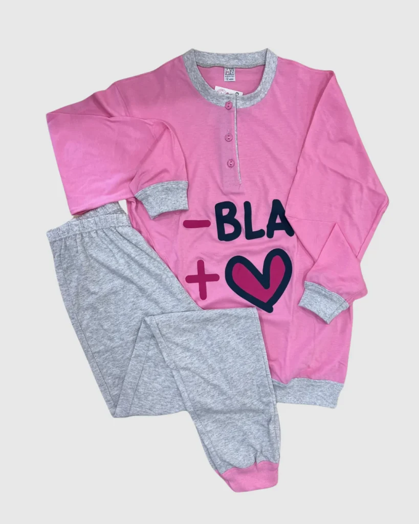 Pigiama Ragazza Cotone Punto & Virgola