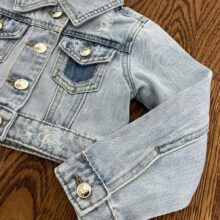 Giubbino Jeans Bambina Y-Clù YC408 2