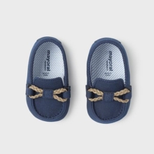 Mocassini blu Neonato