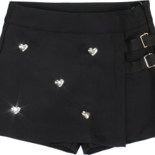 Pantaloncino Bambina Nero