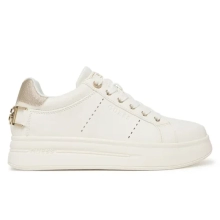 Sneakers donna bianca/oro Guess