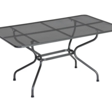 Tavolo lamiera stirata 145 x 90 cm MWH